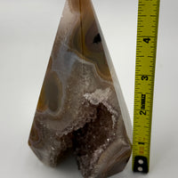 Druzy Agate Pendulum Towers-Earth Fairy Holistics