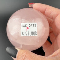 Rose Quarts Spheres