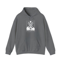 "We aren't bad; We just know our roots" Unisex Heavy Blend™ Hooded Sweatshirt-Earth Fairy Holistics