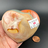 Polychrome Jasper Hearts-Earth Fairy Holistics