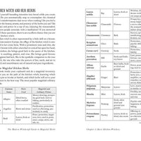 Modern Witchcraft Guide to Magickal Herbs by Judy Ann Nock-Earth Fairy Holistics