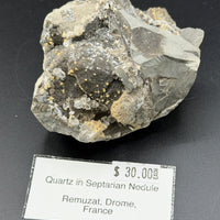 Quartz in Septarian Nodule-Earth Fairy Holistics