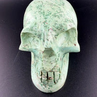 Chrysocolla Skull-Earth Fairy Holistics