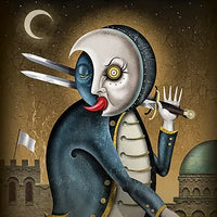 Deviant Moon Tarot Borderless Miniature Edition-Earth Fairy Holistics