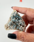 Chalcedony (w/Copper/Chrysocolla & Malachite Incl) Botryoidal Specimens-Earth Fairy Holistics