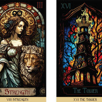 Stained Glass Tarot by James Edward-Earth Fairy Holistics