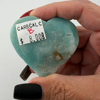 Caribbean Calcite Hearts-Earth Fairy Holistics
