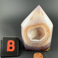 Druzy Agate Tower-Earth Fairy Holistics