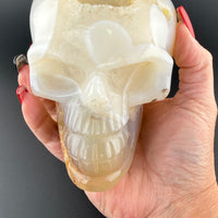 Chalcedony Skull