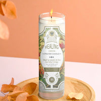 Prayer Candle - Healing (8") (9.5 oz)-Earth Fairy Holistics