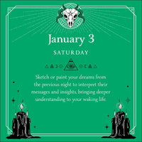 2026 Witch's Calendar: Daily Magick Day-to-Day Calendar by Barbara Meiklejohn-Free-Earth Fairy Holistics