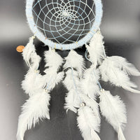Spirit Wolf Dreamcatchers/Leather Keychains-Earth Fairy Holistics