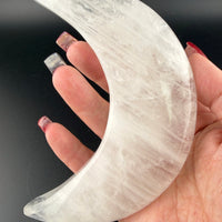 Clear Quartz Crescent Moons-Earth Fairy Holistics