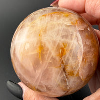 Golden Healer Quartz Sphere-Earth Fairy Holistics