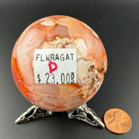 Flower Agate Spheres-Earth Fairy Holistics