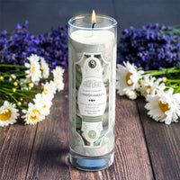 Prayer Candle - Harmony & Balance (8") (9.5 oz)-Earth Fairy Holistics