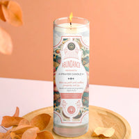 Prayer Candle, Abundance (8 in.) (9.5 oz)-Earth Fairy Holistics