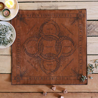 Green Glyphs Casting Cloth-Earth Fairy Holistics