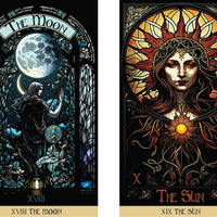 Stained Glass Tarot by James Edward-Earth Fairy Holistics
