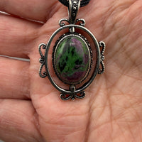 Crystal Spinner Necklace Pendant (Various Stones)-Earth Fairy Holistics