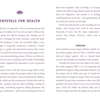 Crystal Prescriptions 1: Symptoms and Their Healing Crystals-Earth Fairy Holistics