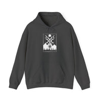 "We aren't bad; We just know our roots" Unisex Heavy Blend™ Hooded Sweatshirt-Earth Fairy Holistics