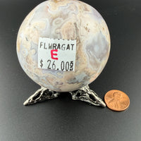 Flower Agate Spheres-Earth Fairy Holistics