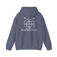 "We aren't bad; We just know our roots" Unisex Heavy Blend™ Hooded Sweatshirt-Earth Fairy Holistics