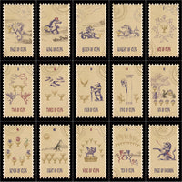Vintage Stamp Tarot-Earth Fairy Holistics