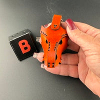 Spirit Wolf Leather Dragon Head Keychains