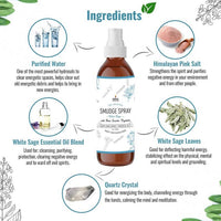 Soul Sticks - White Sage Smudge Spray (3.5 oz)-Earth Fairy Holistics