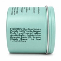 Balm of Gilead Cream, Cream, Eucalyptus & Tea Tree, Soothing Itch-Relief, Grass-Fed Tallow-Earth Fairy Holistics