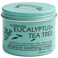 Balm of Gilead Cream, Cream, Eucalyptus & Tea Tree, Soothing Itch-Relief, Grass-Fed Tallow-Earth Fairy Holistics