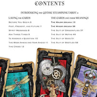 Gothic Steampunk Tarot by Liz Dean-Earth Fairy Holistics