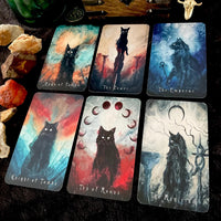 Haunted Cat Tarot - J Edward Neill-Earth Fairy Holistics