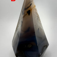 Druzy Agate Pendulum Towers-Earth Fairy Holistics