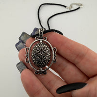 Crystal Spinner Necklace (Various Stones)