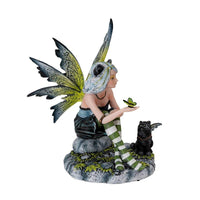 Fairy with Black Cat-Earth Fairy Holistics