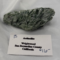 Actinolite Specimens