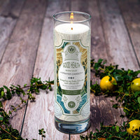 Prayer Candle - Good Health (8") (9.5 oz)-Earth Fairy Holistics