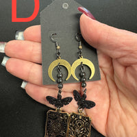 Runes & Remains Earrings-Earth Fairy Holistics