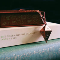 Green Glyphs Pendulum-Earth Fairy Holistics