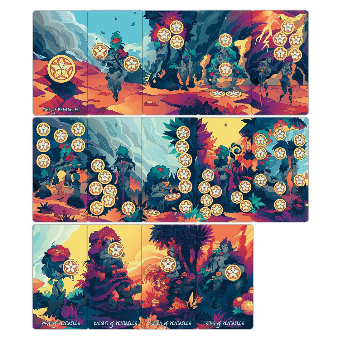 Elemental Strength Tarot-Earth Fairy Holistics