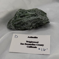 Actinolite Specimens