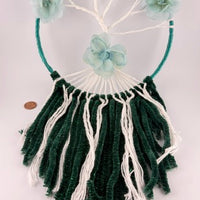 Spirit Wolf Dreamcatchers/Leather Keychains-Earth Fairy Holistics