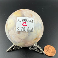 Flower Agate Spheres-Earth Fairy Holistics