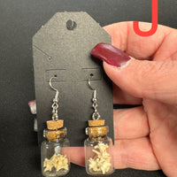 Runes & Remains Earrings-Earth Fairy Holistics