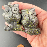 Owl Carvings (Med)-Earth Fairy Holistics