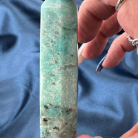 Amazonite & Smoky Quartz Tower-Earth Fairy Holistics