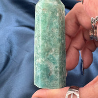 Amazonite & Smoky Quartz Tower-Earth Fairy Holistics